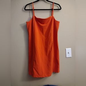 H&M Orange spaghetti strap dress - Size M